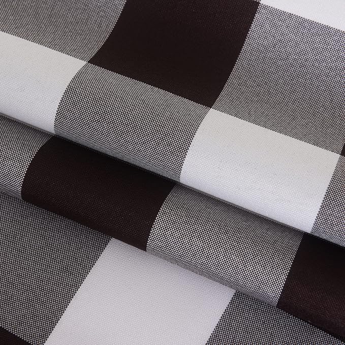 Cupuamon 2 Pack Waterproof Polyester Fabic Rectangle Checkered - Image 6