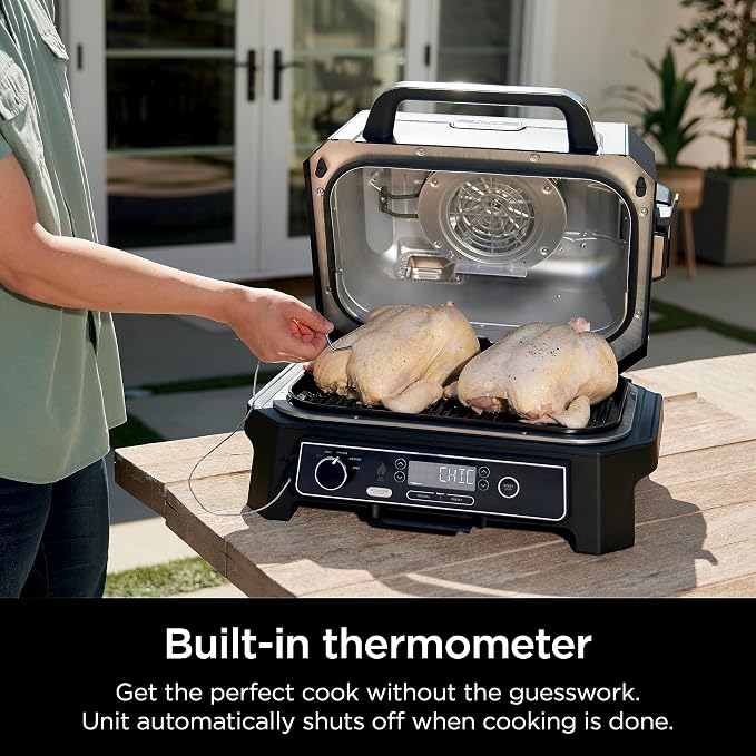 Ninja | Grill & Smoker | Outdoor Woodfire Pro XL | 4 in 1 Grill, BBQ Smoker - Image 7