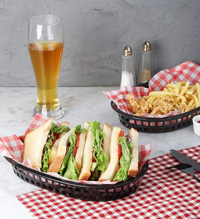 New Star Foodservice 44041 Fast Food Baskets, 10.5 x 7 Inch - Image 6