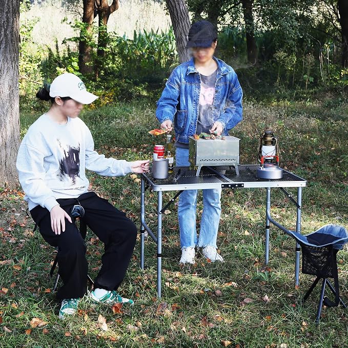 REDCAMP 36x24 Folding Grill Table - Image 2