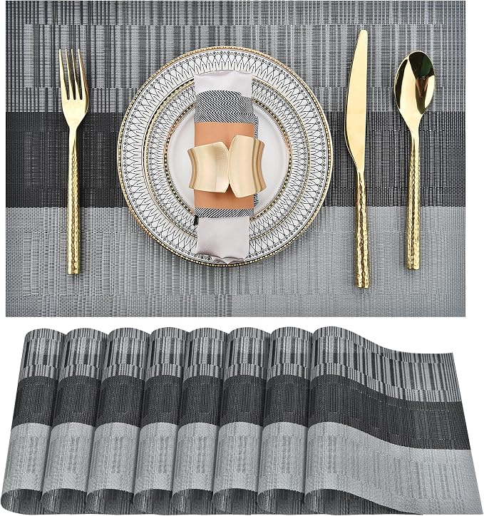 SLKQG Placemats Set of 8 by SLKQG