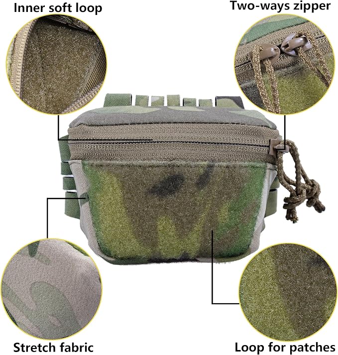 Tactical NVG Battery Pouch Helmet Mounted, Counter Weight Pouch GP Balance - Image 2