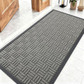 OLANLY Front Door Mat Outside Entrance 47x23, Heavy Duty Sturdy Natural Rubber by OLANLY