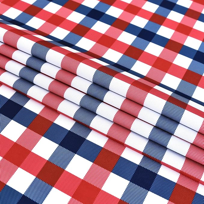 Classic Gingham Tablecloth Fabric - Image 9