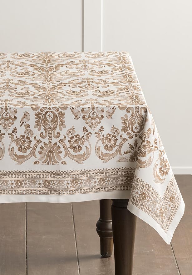 Maison d' Hermine Table Cloth Rectangle Table 100% Cotton 60 x 108 Inches Fall - Image 9