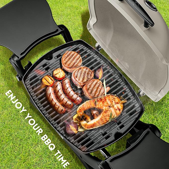 GGC 7644 7582 Grill Grates for Weber Q100 Q1000 Q120 Q1200 Q1400 Gas Grills - Image 3