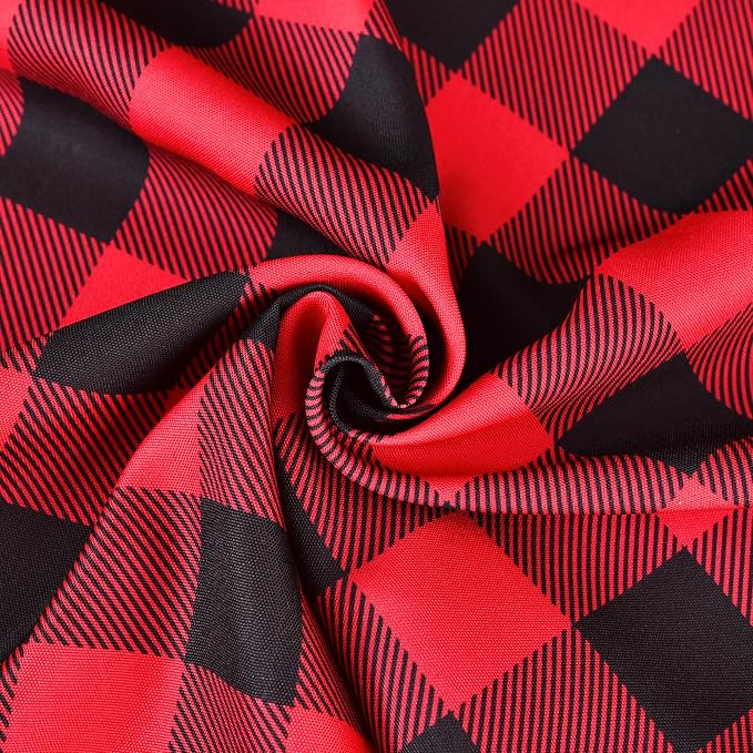 Waterproof Checkered Tablecloth Fabric - Image 7