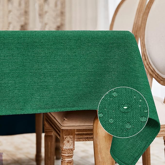 BALCONY & FALCON Rectangle Tablecloth 95" x 55" Washable Wrinkle Resistant and by BALCONYFALCON