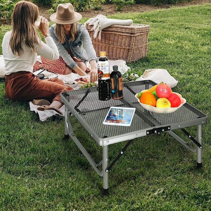 RedSwing Portable Grill Table for Outside, Aluminum Folding Grill Stand Table - Image 9