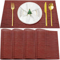 Placemats Set of 4, Heat and Stain Resistant Indoor/Outdoor Place mats by BxzanDya-LifeSmartMaker