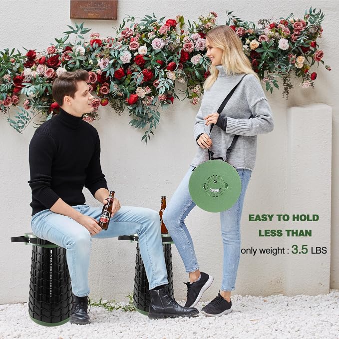 ALEVMOOM Upgraded XXL Collapsilbe Stool - Image 7