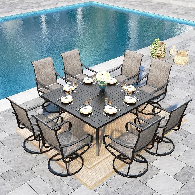 Sophia & William Outdoor Dining Set Patio Dining Sets Patio Table and Chairs by SophiaWilliam