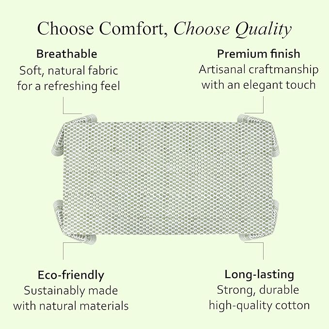 CPC Tablecloth 100% Cotton 72x140 Inch Indian Block Print Rectangle Table Cover - Image 6