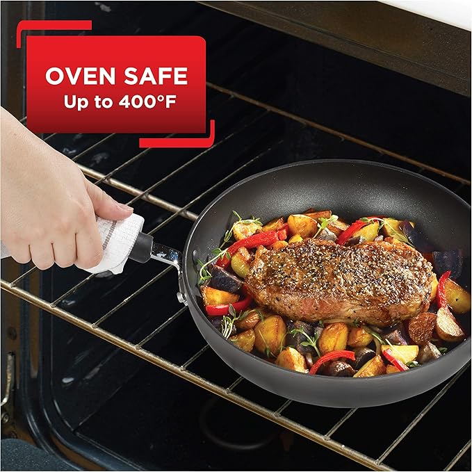 Griddle, 5.2 Liter Hard Anodized Aluminum Nonstick, Gray