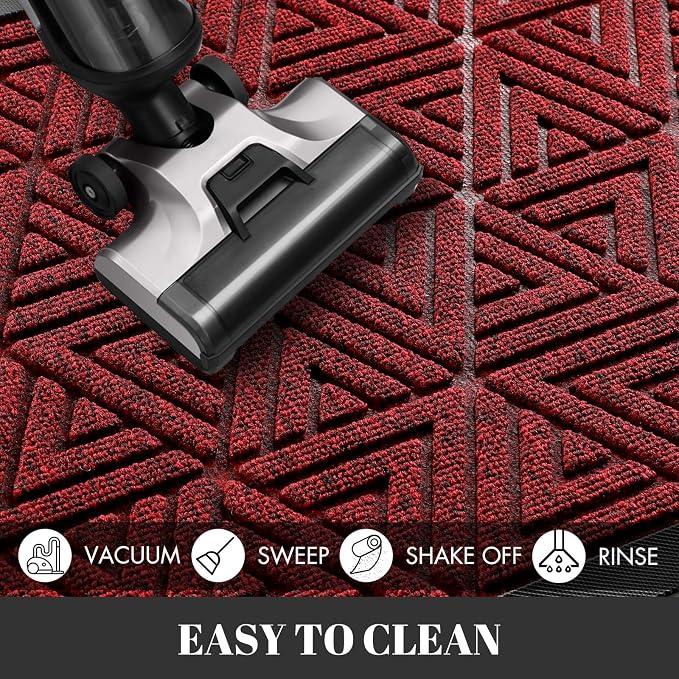 Yimobra Extra Large Door Mat 60x36, All-Weather Waterproof Non-Slip Welcome - Image 9