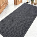OLANLY Front Door Mat Outside Entrance 59x23, Heavy Duty Sturdy Natural Rubber by OLANLY