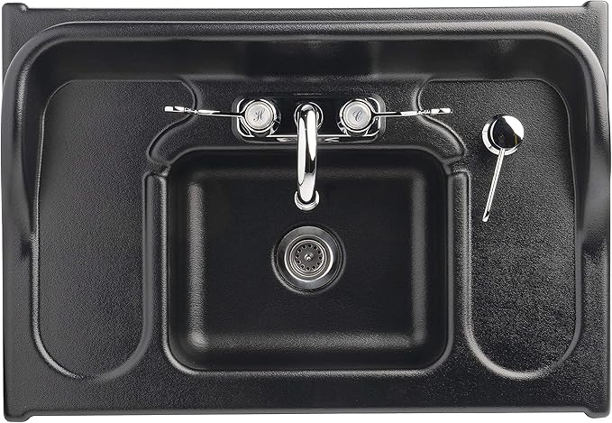 Ozark River Portable Sinks Premier Black, Mobile Self Contained Sink, Mobile - Image 2