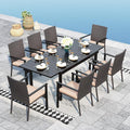 Sophia & William 9 Pieces Patio Dining Set by SophiaWilliam