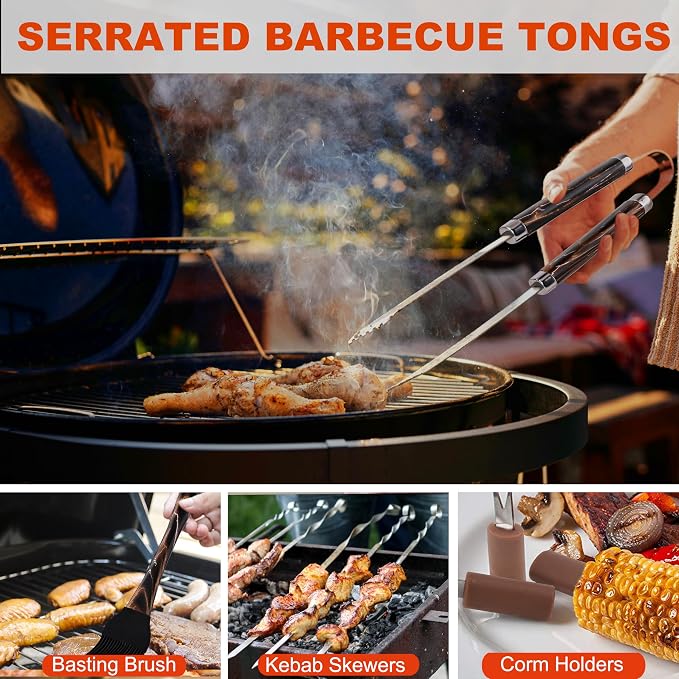 Grilljoy BBQ Accessories Grill Tools Set - Image 4