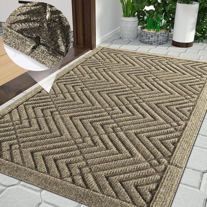 Yimobra Door Mats Outdoor 29.5x17, All-Season Waterproof Outdoor Mats - Image 7