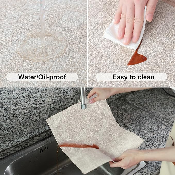 Homaxy Faux Leather Heat Resistant Placemats - Image 4