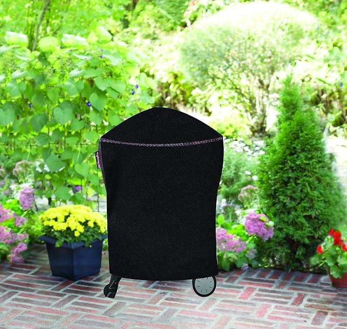 BroilPro Deluxe Grill Cover fit Weber Q 1000/2000 Grill - Image 2