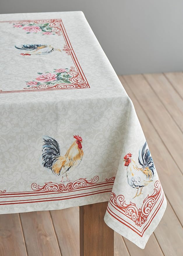 Maison d' Hermine Table Cover 100% Cotton 60"x120" Decorative Tablecloth - Image 7