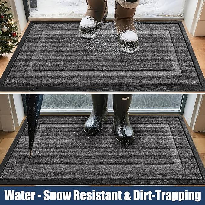 Large Front Door Mat Outside Entrance Indoor Doormat, Outdoor Doormats - Image 3