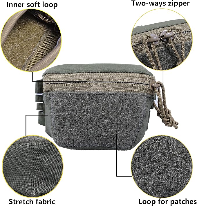 Tactical NVG Battery Pouch Helmet Mounted, Counter Weight Pouch GP Balance - Image 2