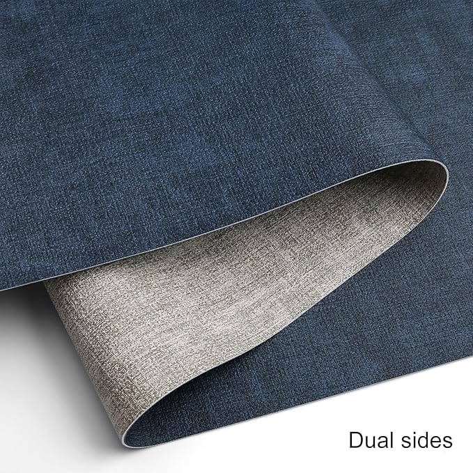 Table Runners 72 Inches Long, Dual-Sided Faux Leather Farmhouse Table Runner - Image 2