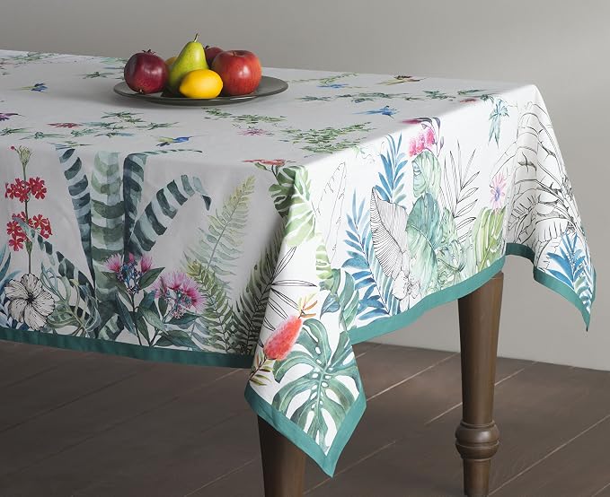 Maison d' Hermine Table Cloth Rectangle Table 100% Cotton 60 x 120 Inches - Image 8