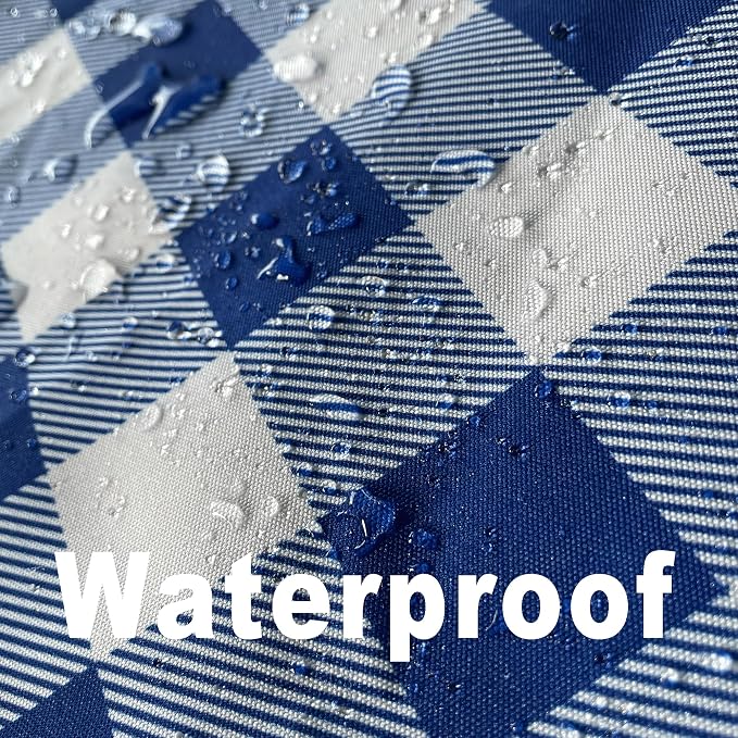 Waterproof Plaid Tablecloth Fabric - Image 8