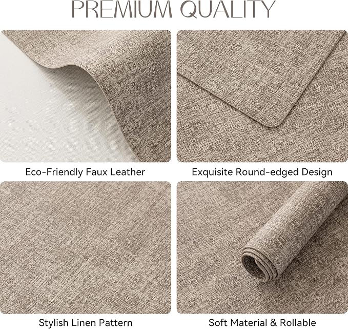 Romanstile Vinyl Placemats Set of 12-12 X 17 Inch - Image 5