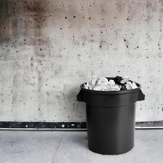 PRO&Family Commercial Round Trash Can - Image 5