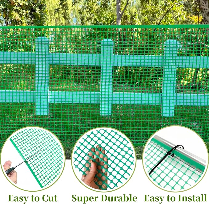 PotatoLife Plastic Wire Mesh Fence, Balcony Fence - Image 3