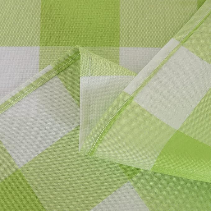 Cupuamon 2 Pack Waterproof Polyester Fabic Rectangle Checkered - Image 6