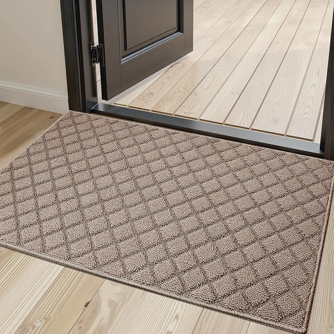 Azadx 2'x3' Front Entryway Door Mat Non Slip Indoor Door mats Washable Entry by Azadx
