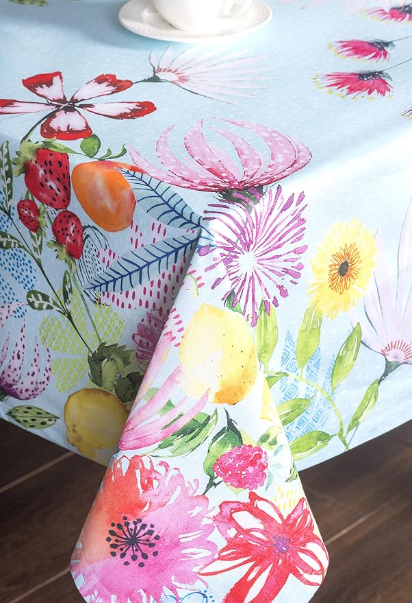 Maison d' Hermine Table Cloth Rectangle Table 100% Cotton 70 x 120 Inches - Image 8
