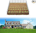 FXW Decorative Garden Fence for Yard - 24in x 44.4ft 24 Panels - Metal Fencing by FXW