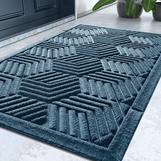 Yimobra Door Mats Outdoor 29.5x17, All-Season Waterproof Outdoor Mats by Yimobra