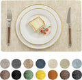 Romanstile Vinyl Placemats Set of 6-12 X 17 Inch by Romanstile