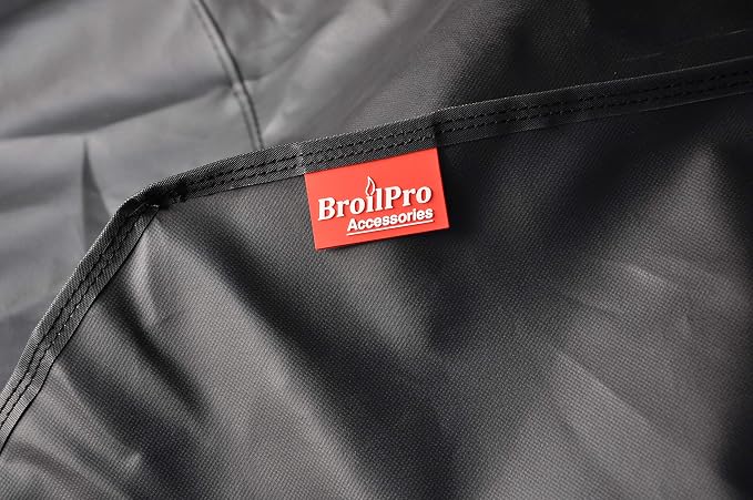 SC3430 Smoker Cover, Heavy Duty Weather-Resistant Polyester Material, Fits Most - Image 2