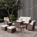 LayinSun 7 Pieces Outdoor Patio Furniture Set by LayinSun