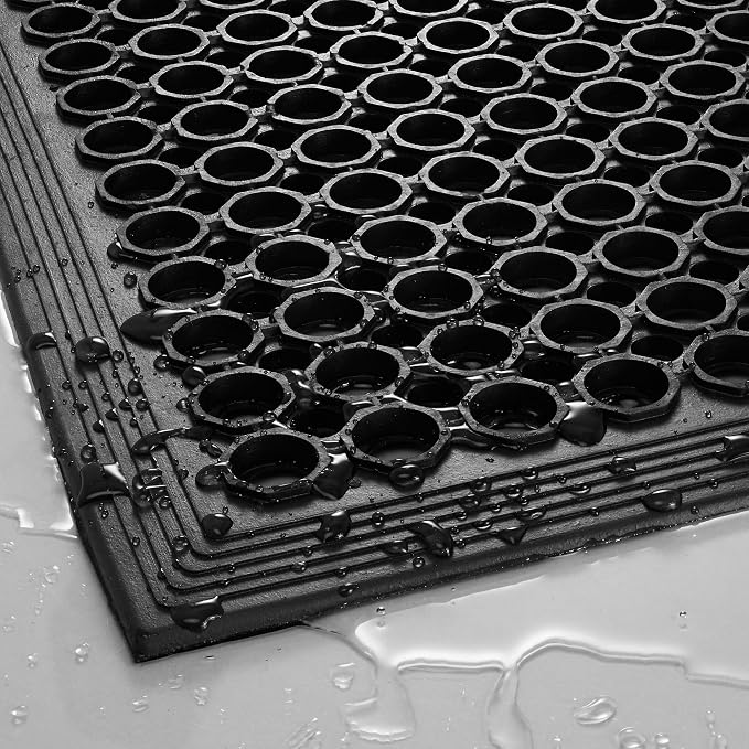 GRIDMANN Rubber Floor Mat, Non-Slip and Grease Resistant - Image 6