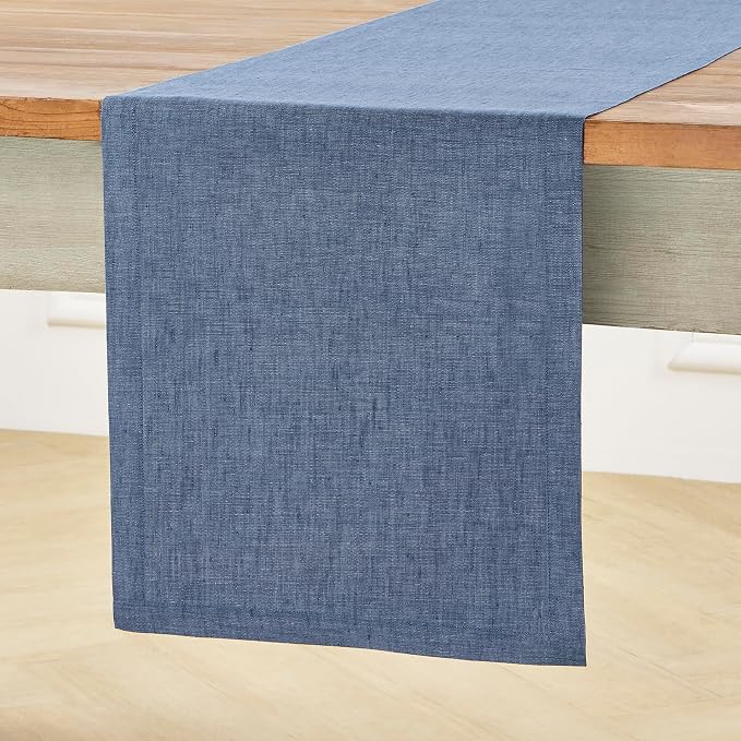 Solino Home Linen Table Runner 60 Inches by SolinoHome