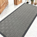 OLANLY Front Door Mat Outside Entrance 59x23, Heavy Duty Sturdy Natural Rubber by OLANLY