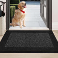 BEQHAUSE Indoor Door Mat 24" x 36", Dirt Trapper Door Mats Non-Slip Entryway by BEQHAUSE