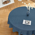 BALCONY & FALCON Rectangle Tablecloth Washable Wrinkle Resistant and Water by BALCONYFALCON