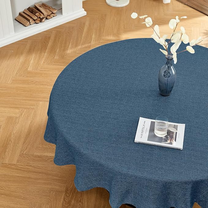 BALCONY & FALCON Rectangle Tablecloth Washable Wrinkle Resistant and Water by BALCONYFALCON
