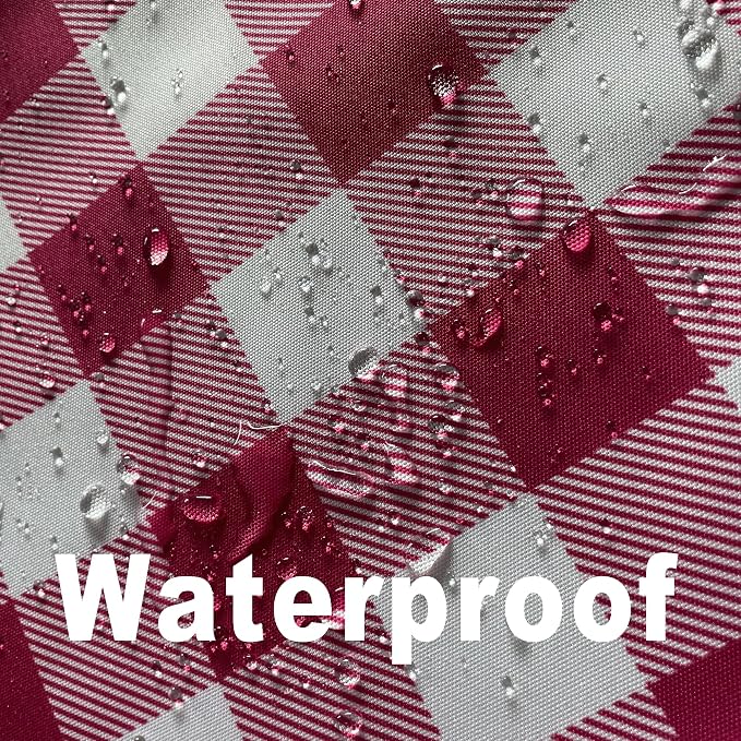 Waterproof Plaid Tablecloth Fabric - Image 4